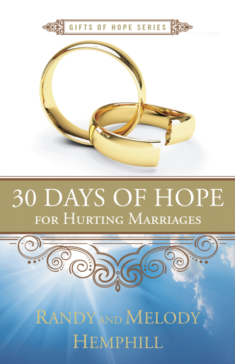 Cover image for book 30 Days of Hope for Hurting Marriages