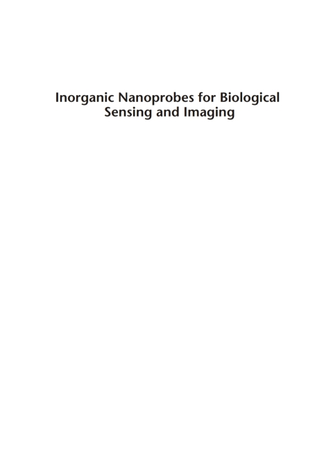 Cover image for book Inorganic Nanoprobes for Biological Sensing and Imaging