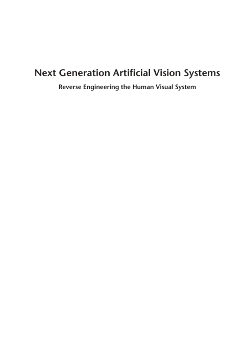 Cover image for book Next Generation Artificial Vision Systems: Reverse Engineering the Human Visual System