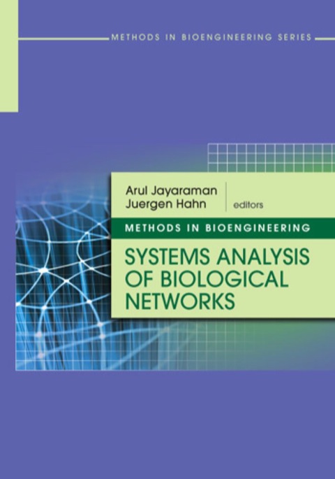 Cover image for book Methods in Bioengineering: Systems Analysis of Biological Networks