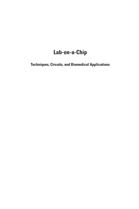 Cover image for book Lab-on-a-Chip: Techniques, Circuits, and Biomedical Applications