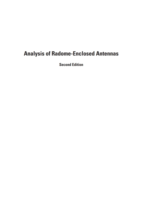 Cover image for book Analysis of Radome Enclosed Antennas