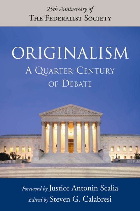 Cover image for book Originalism