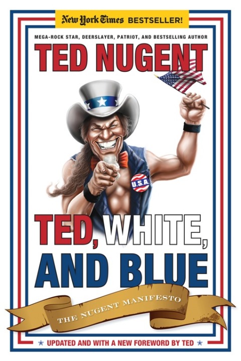 Cover image for book Ted, White, and Blue