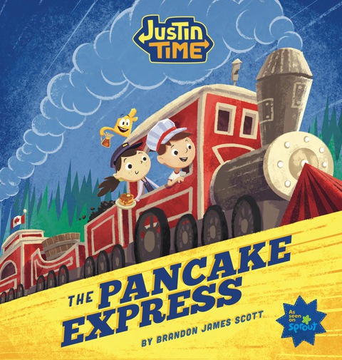 Cover image for book Justin Time: The Pancake Express