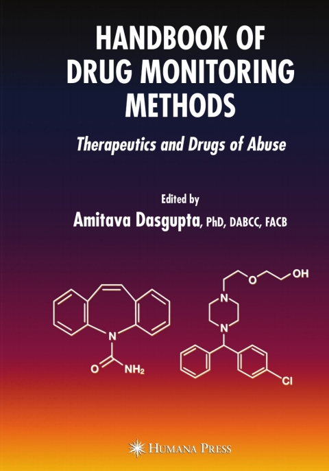 Cover image for book Handbook of Drug Monitoring Methods