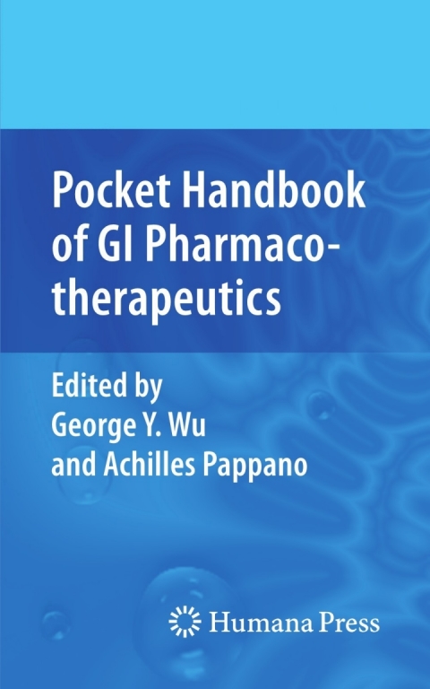 Cover image for book Pocket Handbook of GI Pharmacotherapeutics
