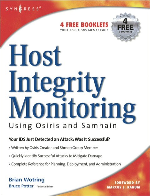 Cover image for book Host Integrity Monitoring Using Osiris and Samhain