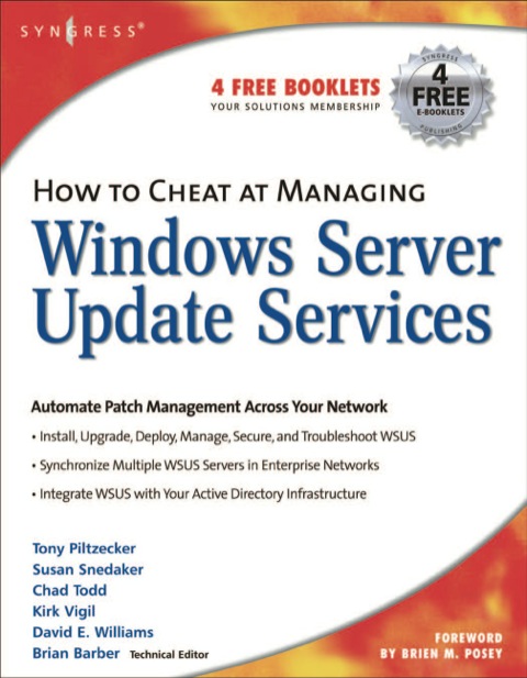 Cover image for book How to Cheat at Managing Windows Server Update Services