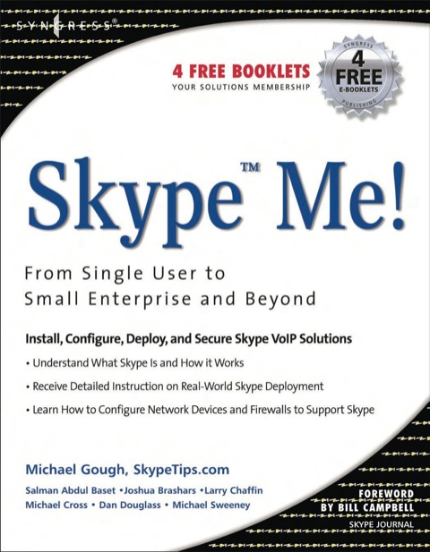 Cover image for book Skype Me! From Single User to Small Enterprise and Beyond