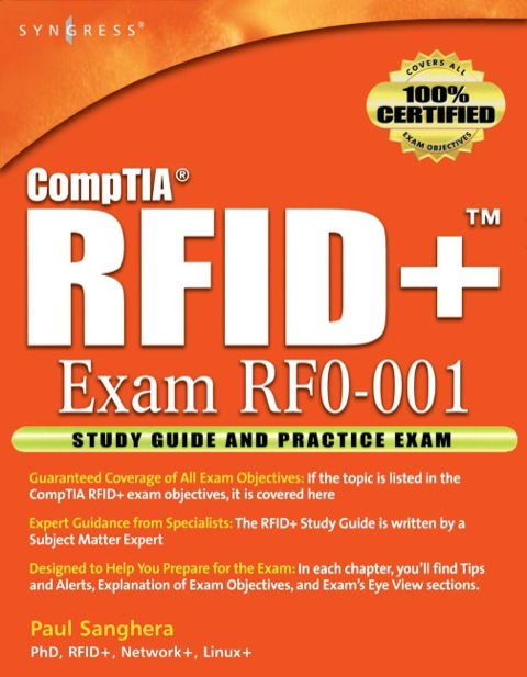 Cover image for book RFID+ Study Guide and Practice Exams: Study Guide and Practice Exams