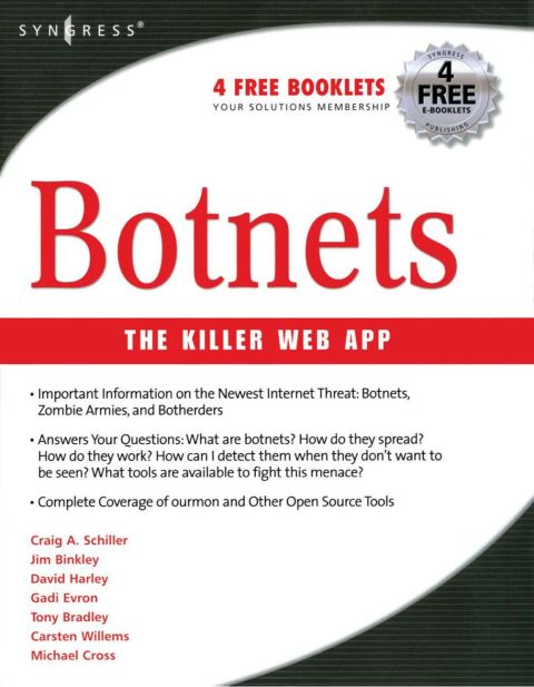 [1825 days] Botnets: The Killer Web Applications