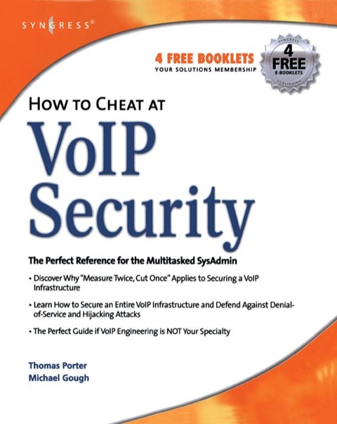 Cover image for book How to Cheat at VoIP Security