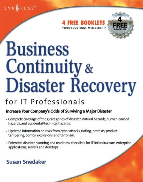 [1825 days] Business Continuity and Disaster Recovery Planning for IT Professionals