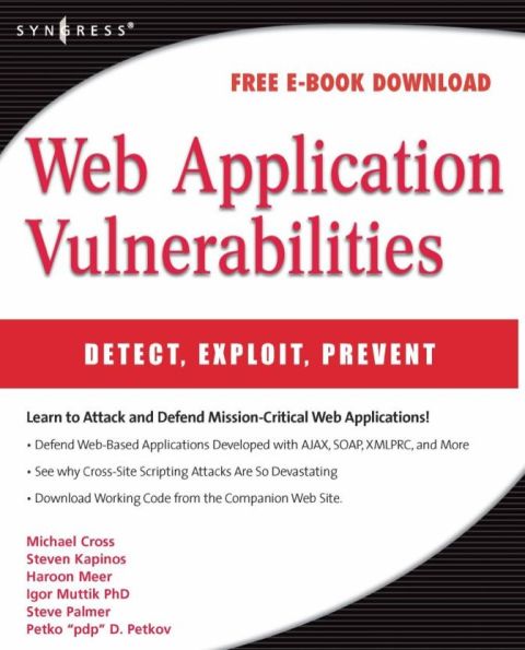[1825 days] Web Application Vulnerabilities: Detect, Exploit, Prevent