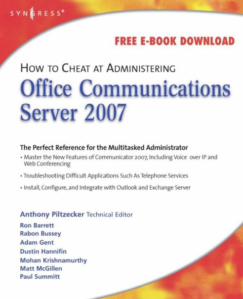[1825 days] How to Cheat at Administering Office Communications Server 2007