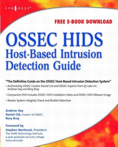 Cover image for book OSSEC Host-Based Intrusion Detection Guide