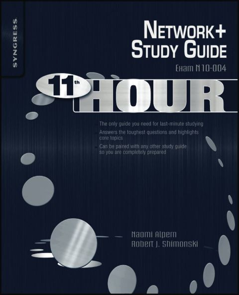 Cover image for book Eleventh Hour Network+: Exam N10-004 Study Guide
