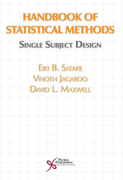Cover image for book Handbook of Statistical Methods: Single Subject Design