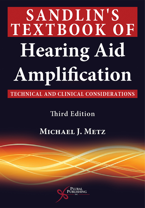 Cover image for book Sandlin's Textbook of Hearing Aid Amplification