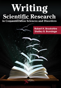 Cover image: Writing Scientific Research in Communication Sciences and Disorders 1st edition 9781597566148
