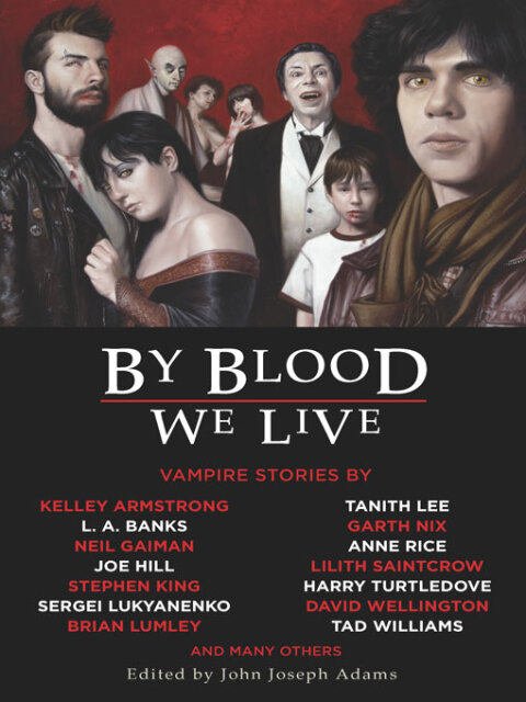 Cover image for book By Blood We Live