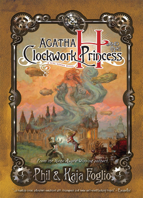 Cover image for book Agatha H. and the Clockwork Princess
