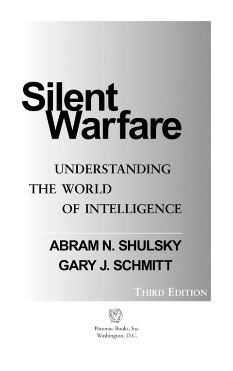 Cover image for book Silent Warfare