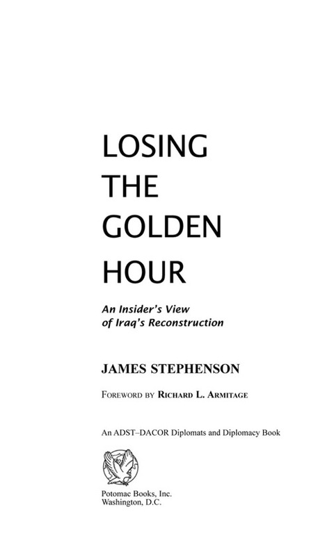 Cover image for book Losing the Golden Hour