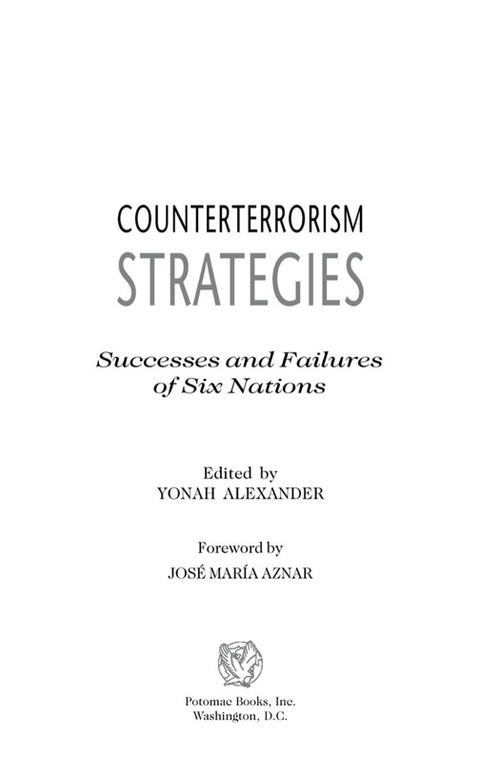 Cover image for book Counterterrorism Strategies