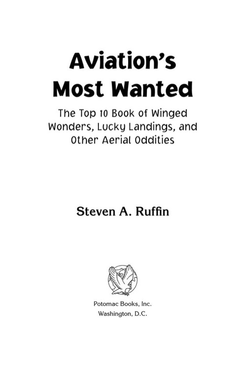 Cover image for book Aviation's Most Wanted