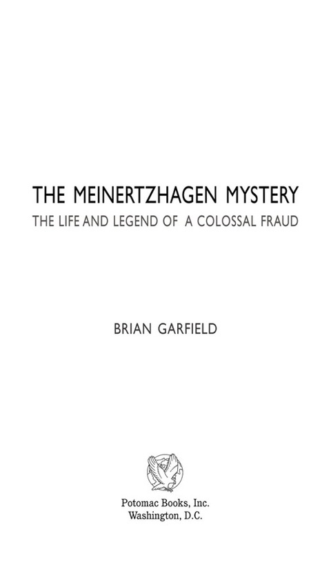 Cover image for book The Meinertzhagen Mystery