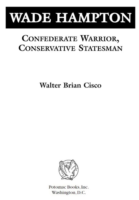 Cover image for book Wade Hampton