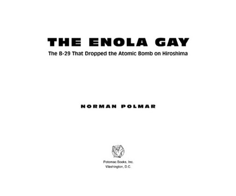 Cover image for book The Enola Gay