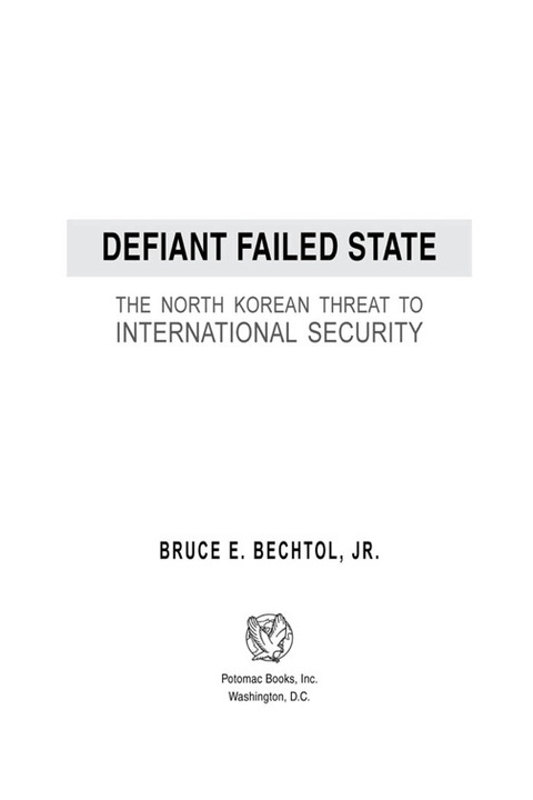 Cover image for book Defiant Failed State
