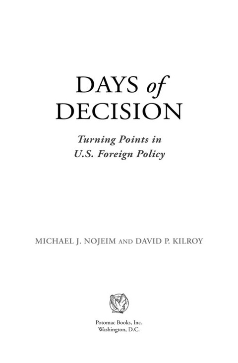 Cover image for book Days of Decision