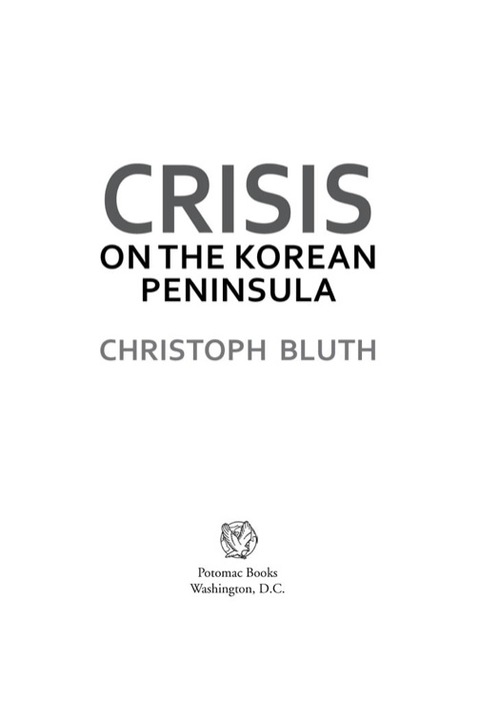 Cover image for book Crisis on the Korean Peninsula
