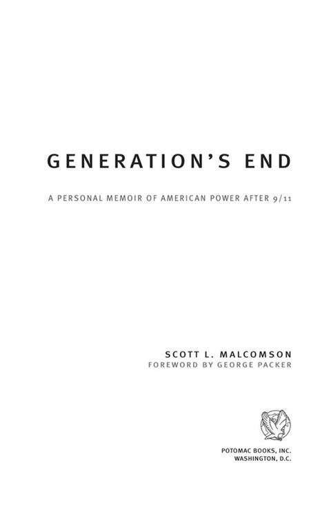 Cover image for book Generation's End