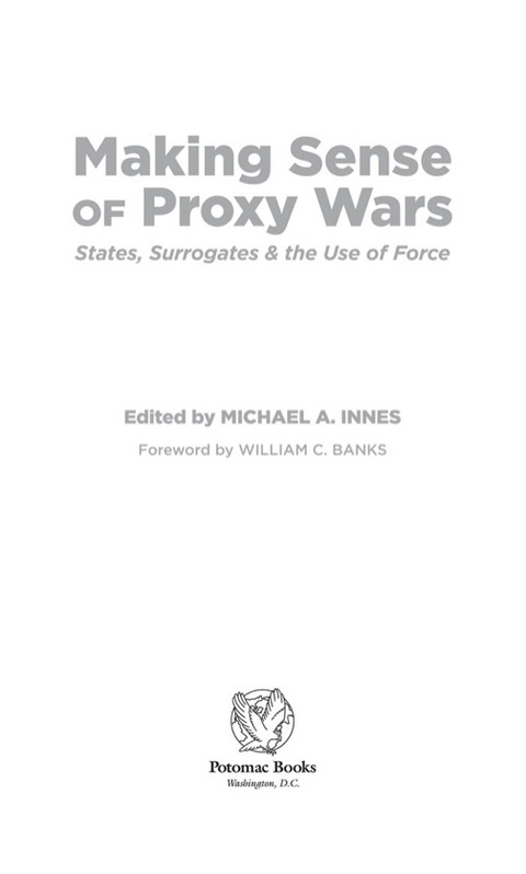 Cover image for book Making Sense of Proxy Wars