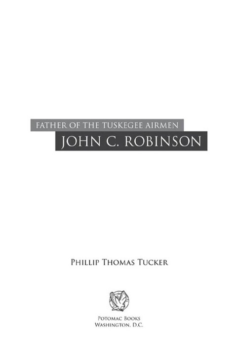 Cover image for book Father of the Tuskegee Airmen, John C. Robinson