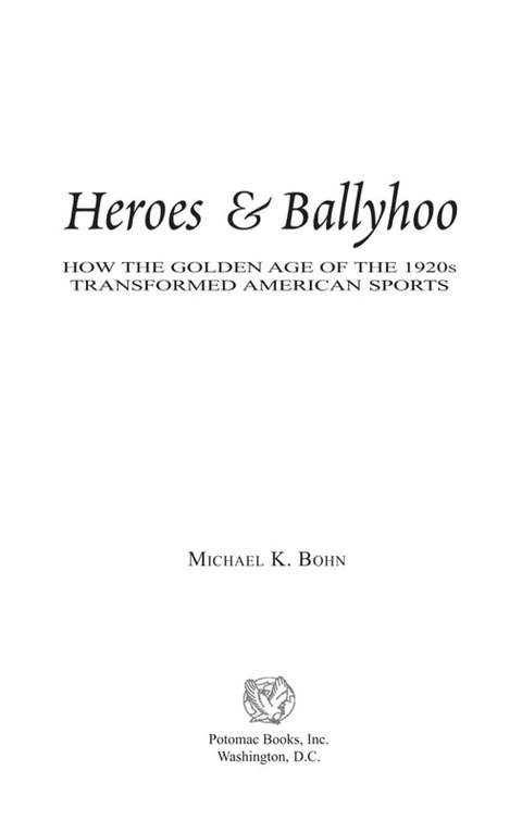Cover image for book Heroes and Ballyhoo