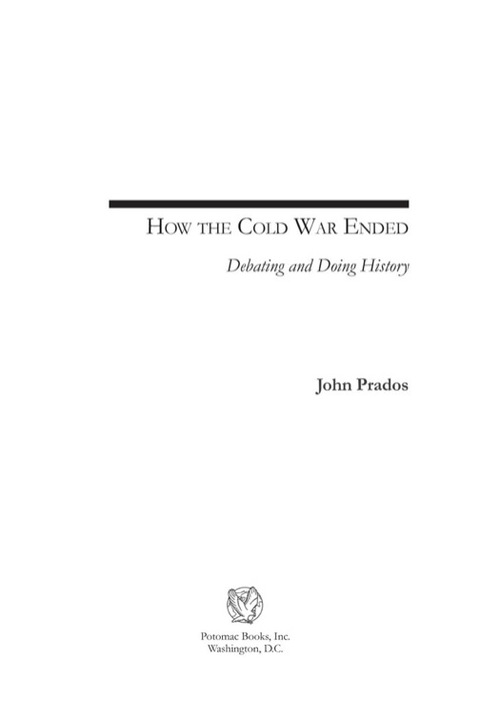 Cover image for book How the Cold War Ended