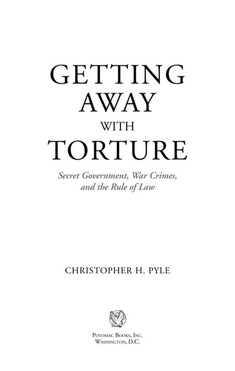 Cover image for book Getting Away with Torture