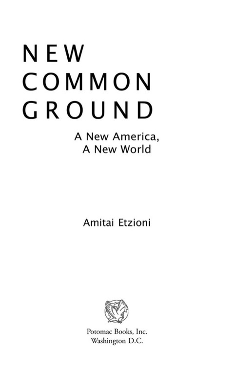 Cover image for book New Common Ground