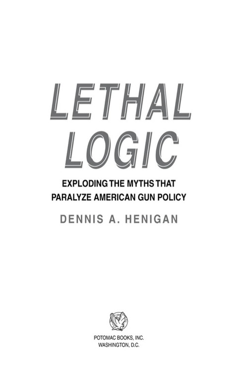 Cover image for book Lethal Logic