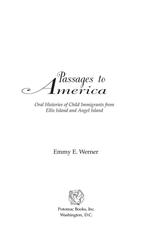 Cover image for book Passages to America