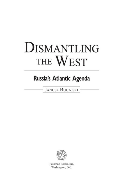 Cover image for book Dismantling the West