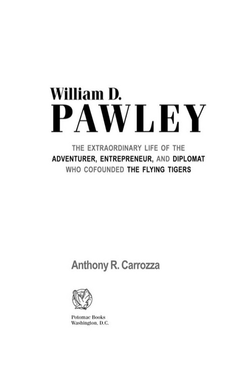 Cover image for book William D. Pawley