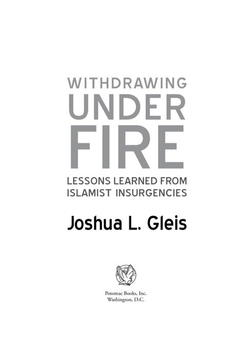 Cover image for book Withdrawing Under Fire