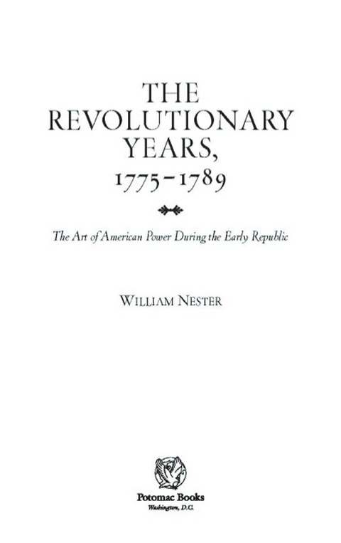 Cover image for book The Revolutionary Years, 1775-1789